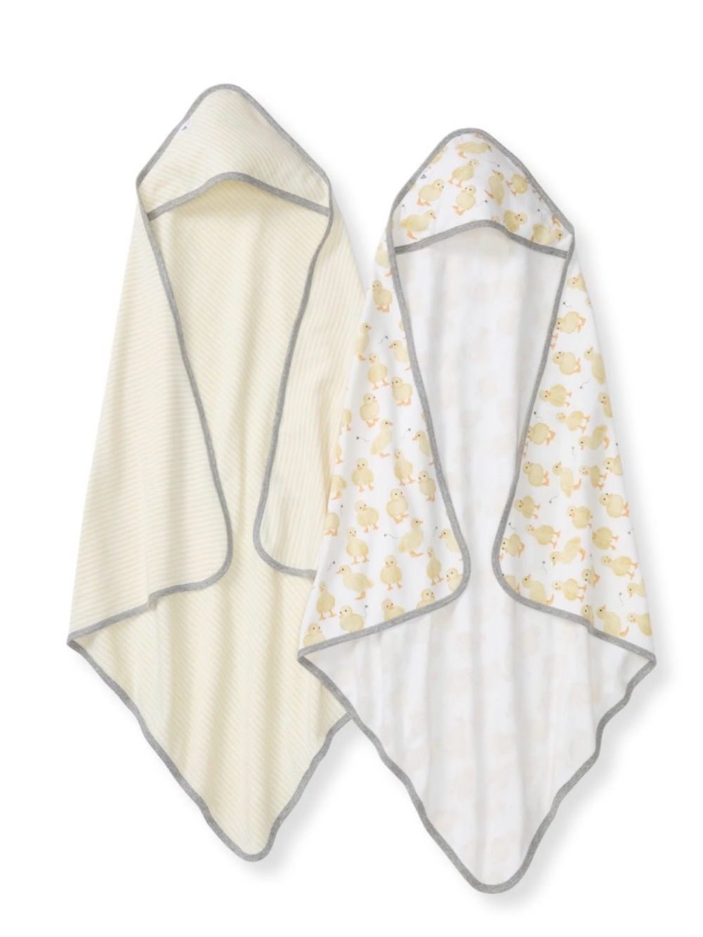 Burt’s Bees Baby little ducks organic cotton hooded towels 2 pack